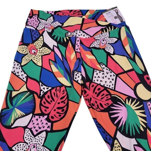 No Boundaries Sueded Crossover Ankle Length Leggings - Picture 1 of 16